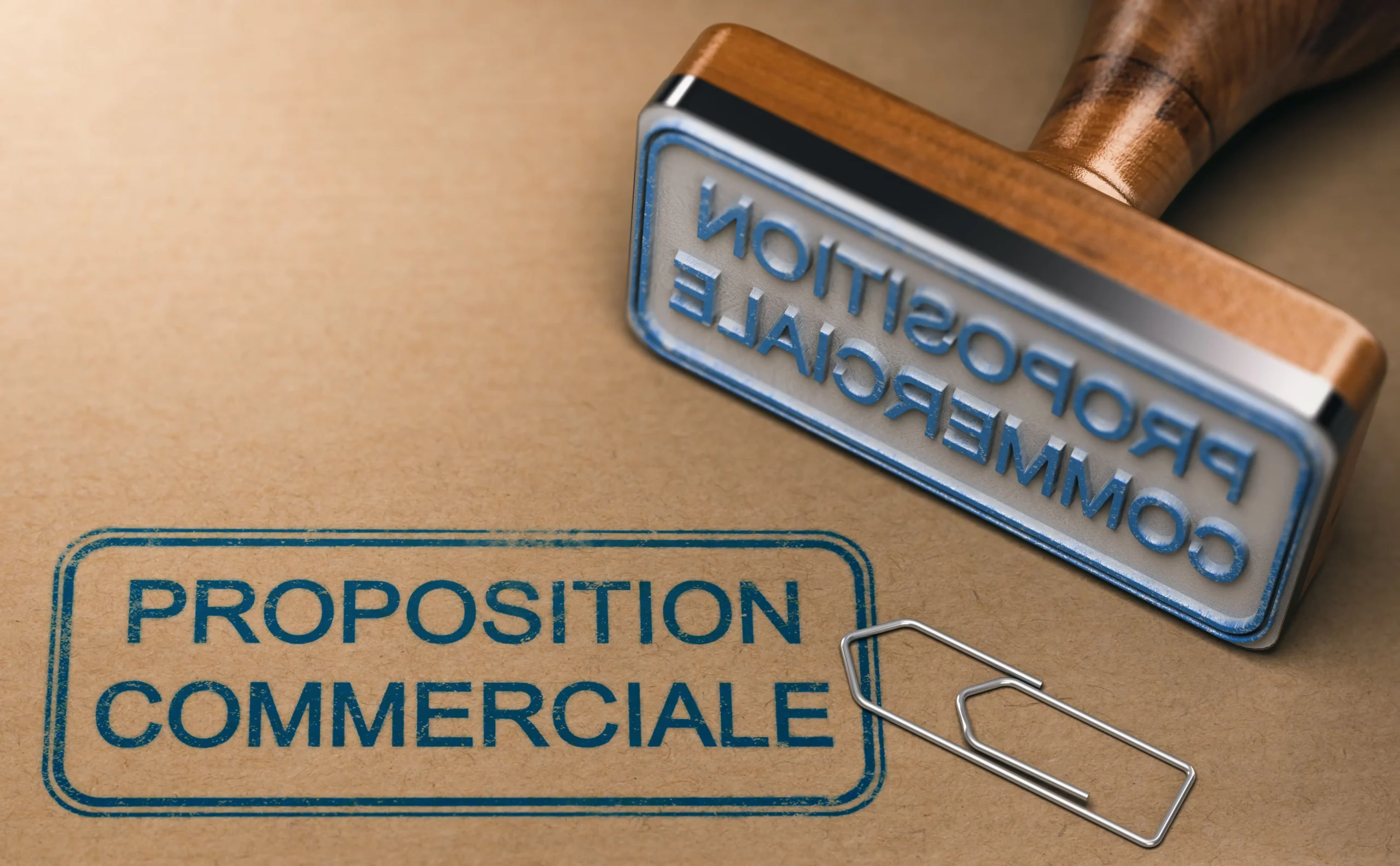 rediger proposition commerciale